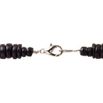 Load image into Gallery viewer, Black &amp; Olive Coconut Beads and Puka Shell Beads Necklace &amp; Bracelet Set
