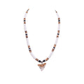 Shark Tooth on Puka Shell Beads Necklace (18" 3U)
