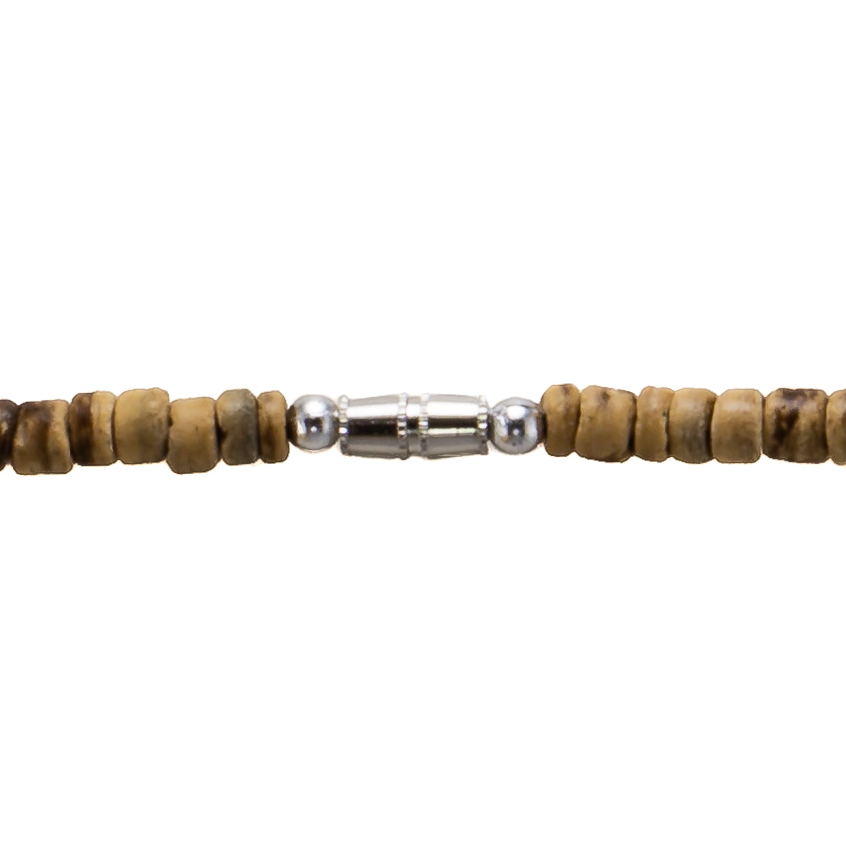 Cowrie Shells Flower Pendant on Coconut Beads Necklace