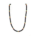 18" Rasta Coconut Beads Necklace (18 inches)