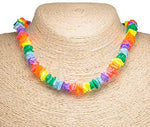 Load image into Gallery viewer, Neon Multicolor Puka Chip Shells Necklace
