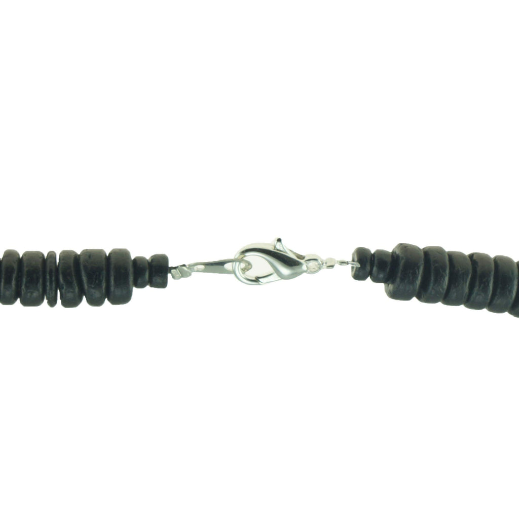 Rasta Coconut Beads Necklace [18 Inches]