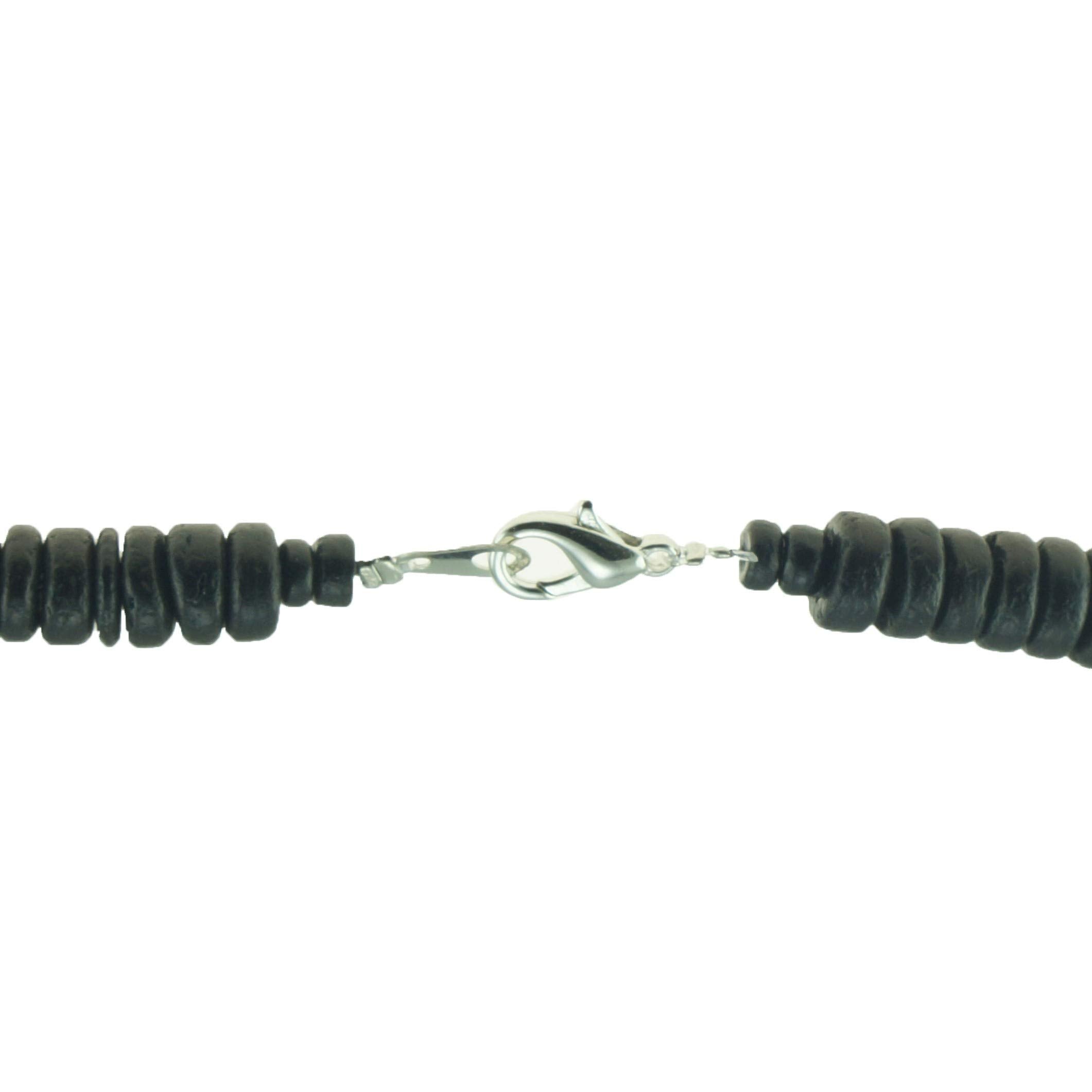 Rasta Coconut Beads Necklace [18 Inches]