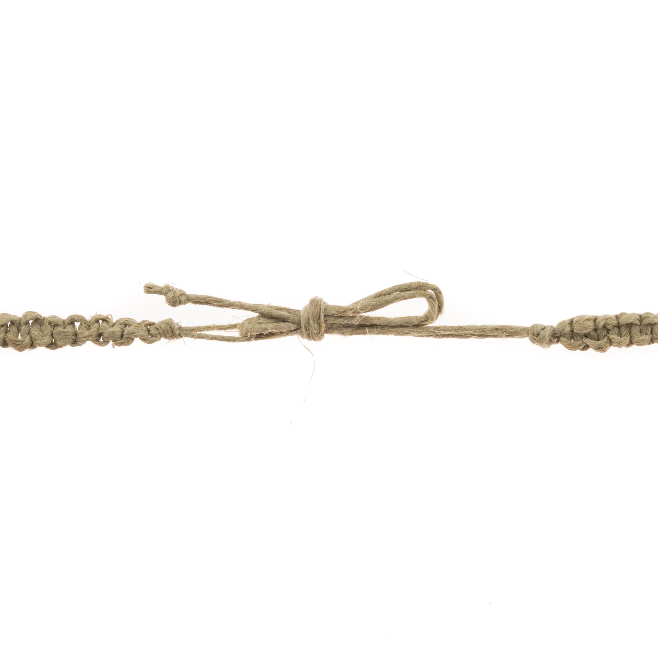 Cowrie and Puka Shell Beads on Hemp Choker Necklace