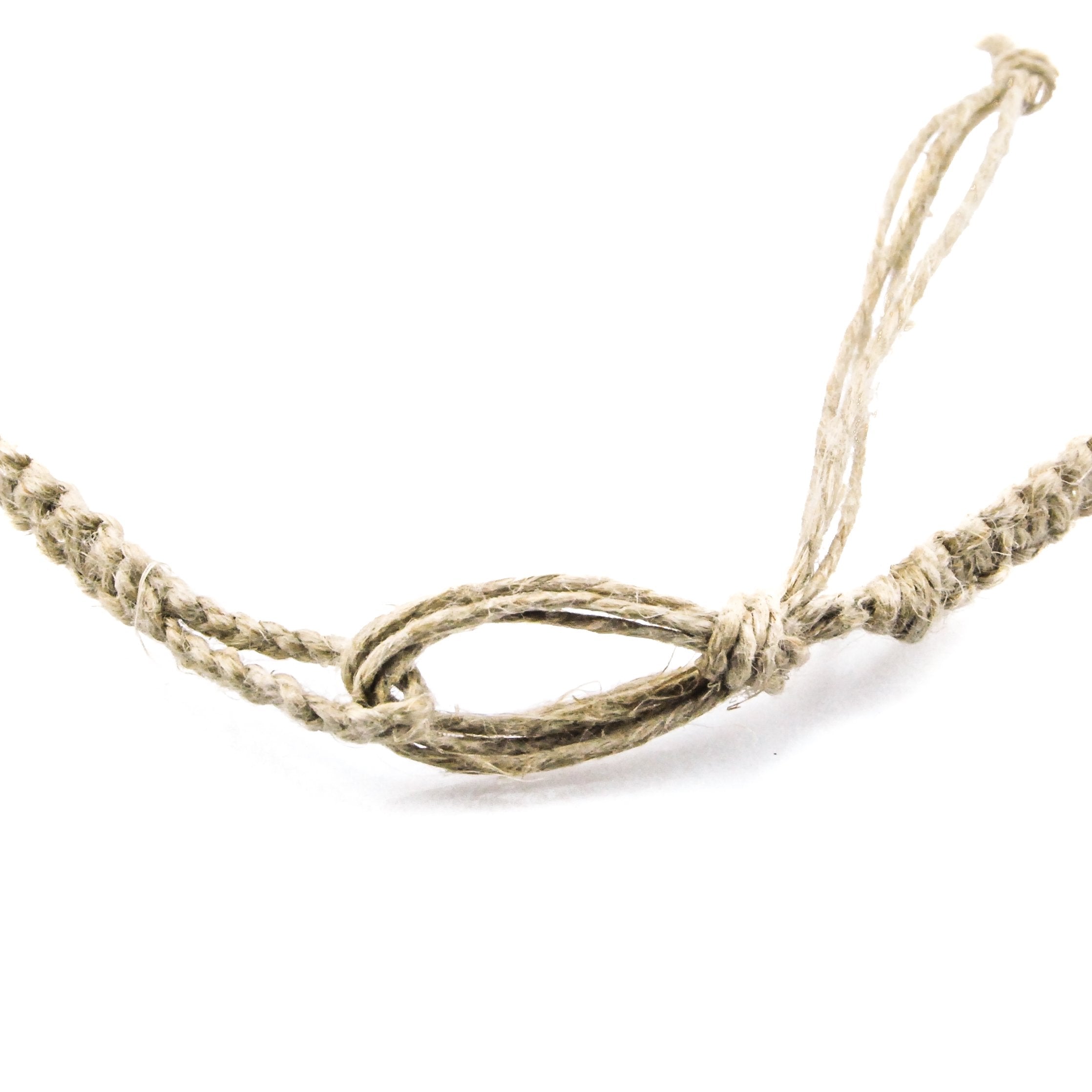 Braided Hemp Choker Necklace