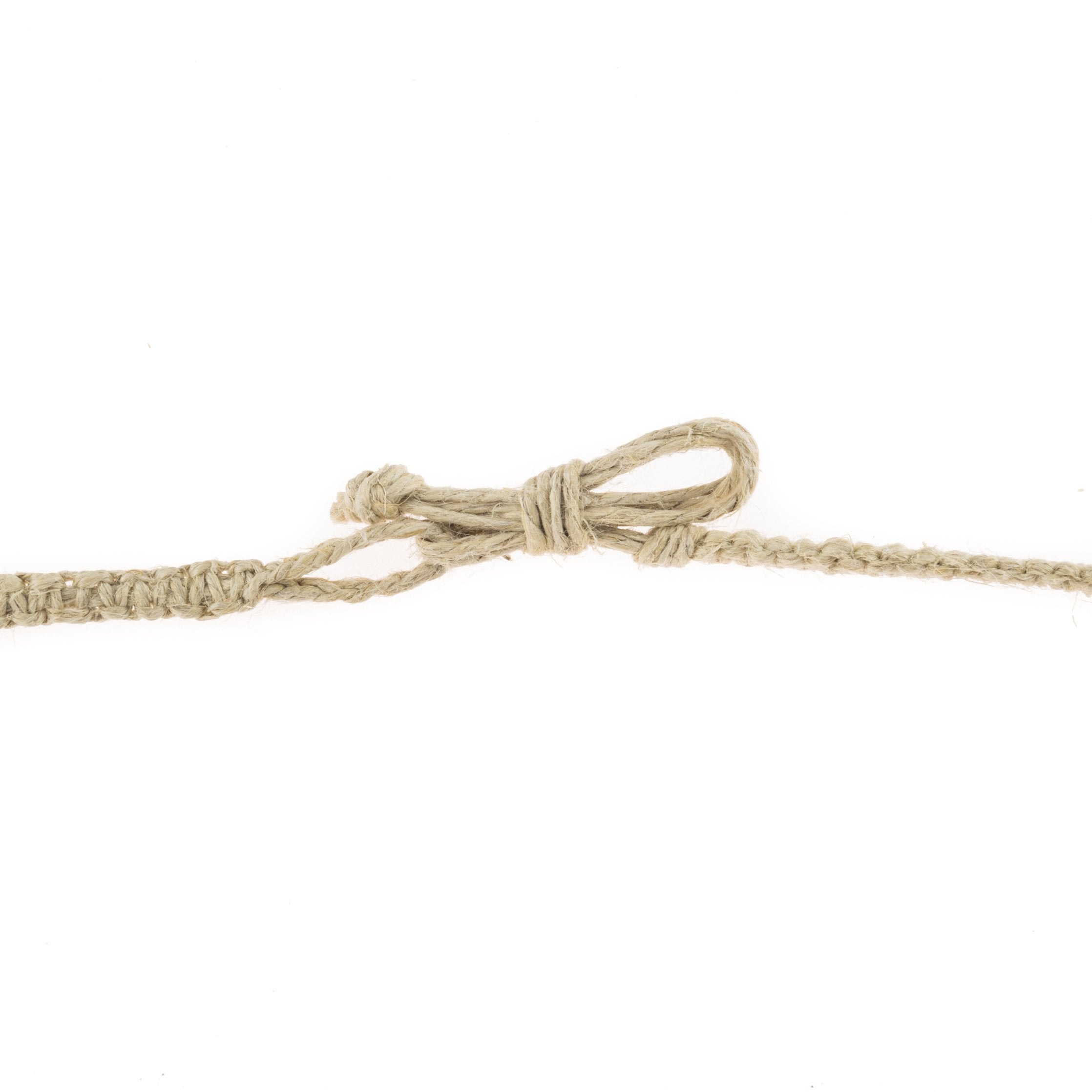 Cowrie Shells Flower Pendant on Hemp Choker Necklace