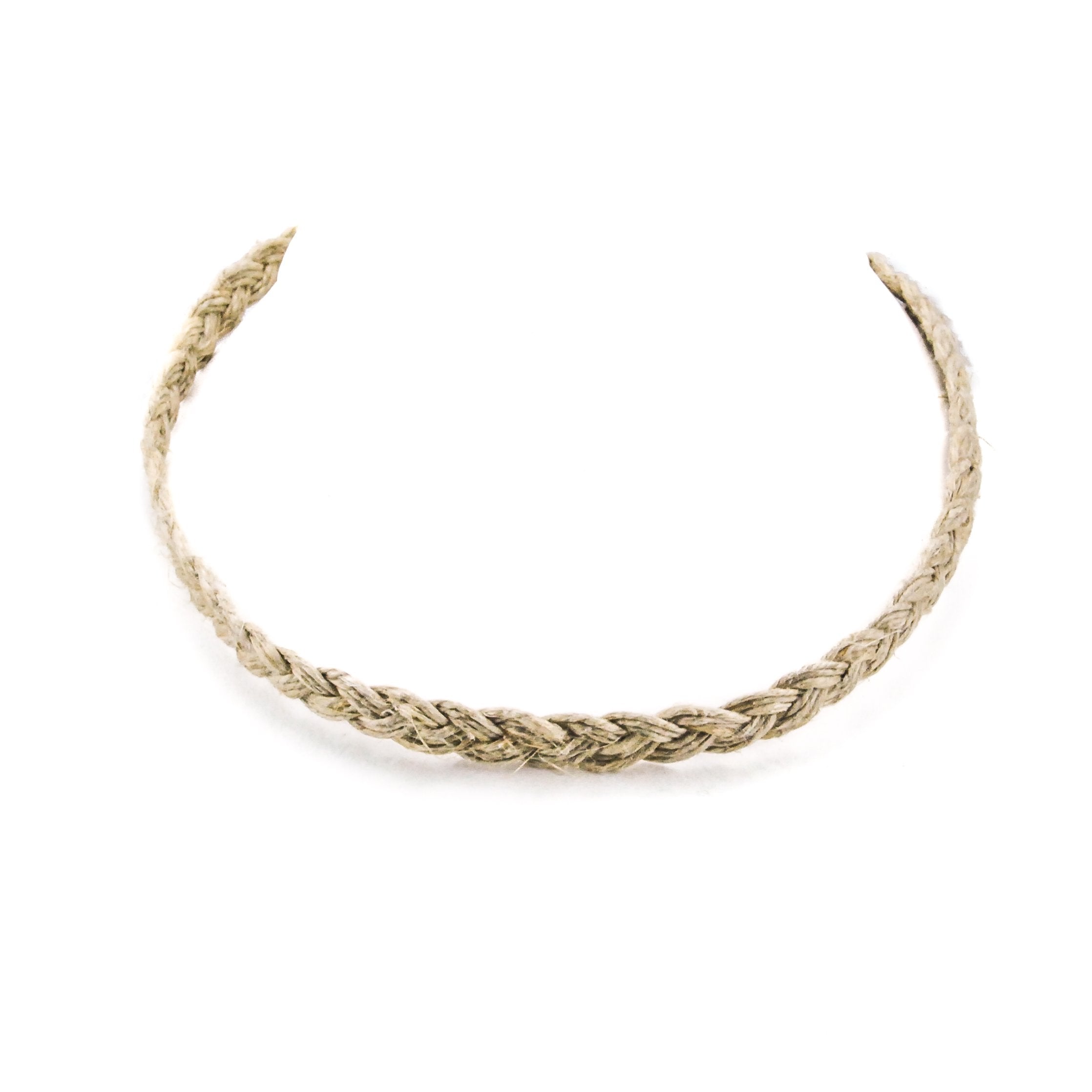 Braided Hemp Choker Necklace