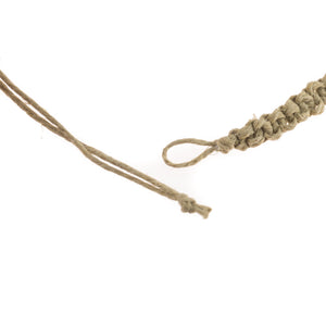 Nassa Shells, Black and Tan Coconut Beads on Hemp Anklet Bracelet