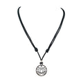 Lotus Flower Pendant on Adjustable Rope Necklace