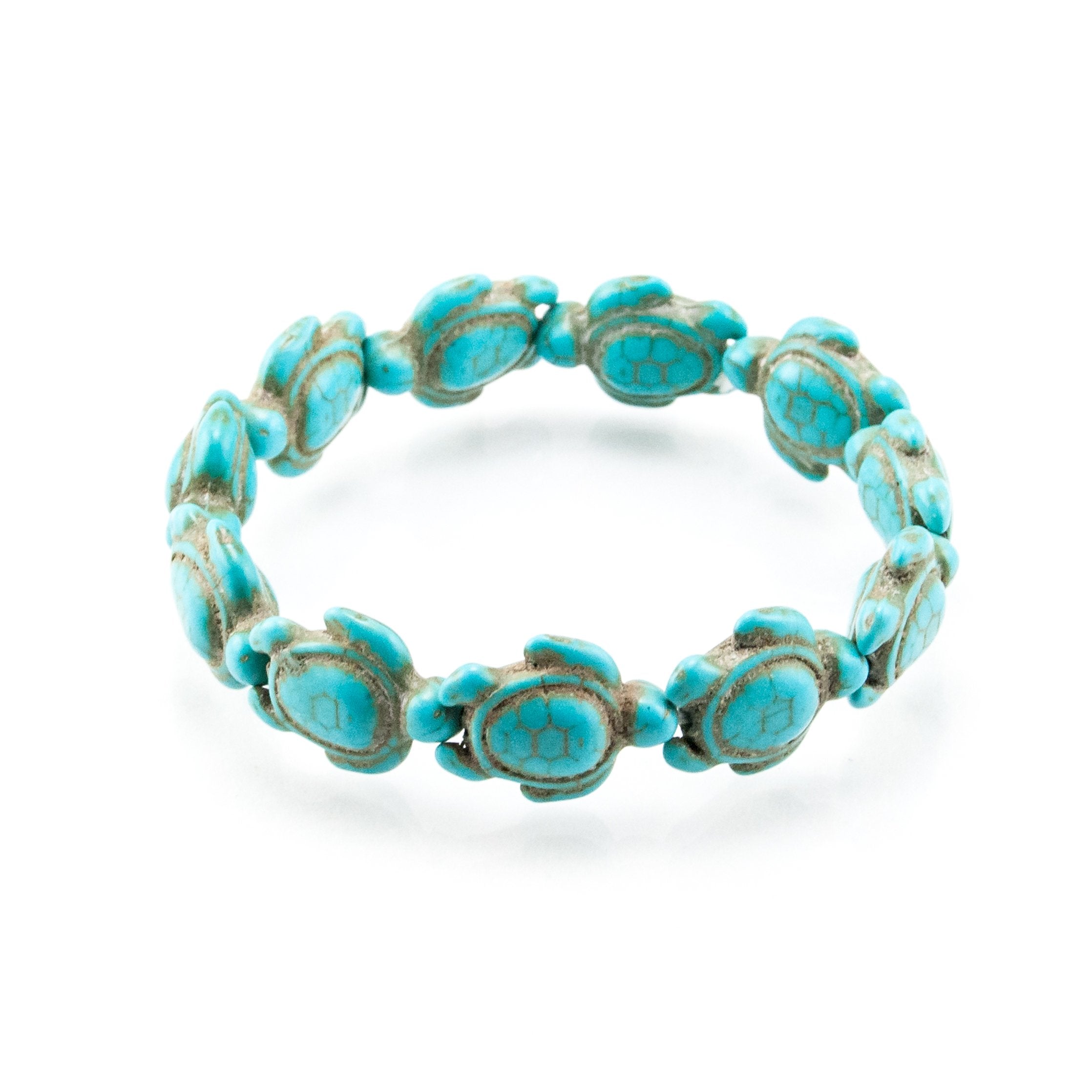 Turquoise Sea Turtle Bracelet
