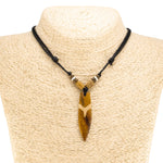 Load image into Gallery viewer, Wood Surfboard Pendant on Adjustable Rope Necklace
