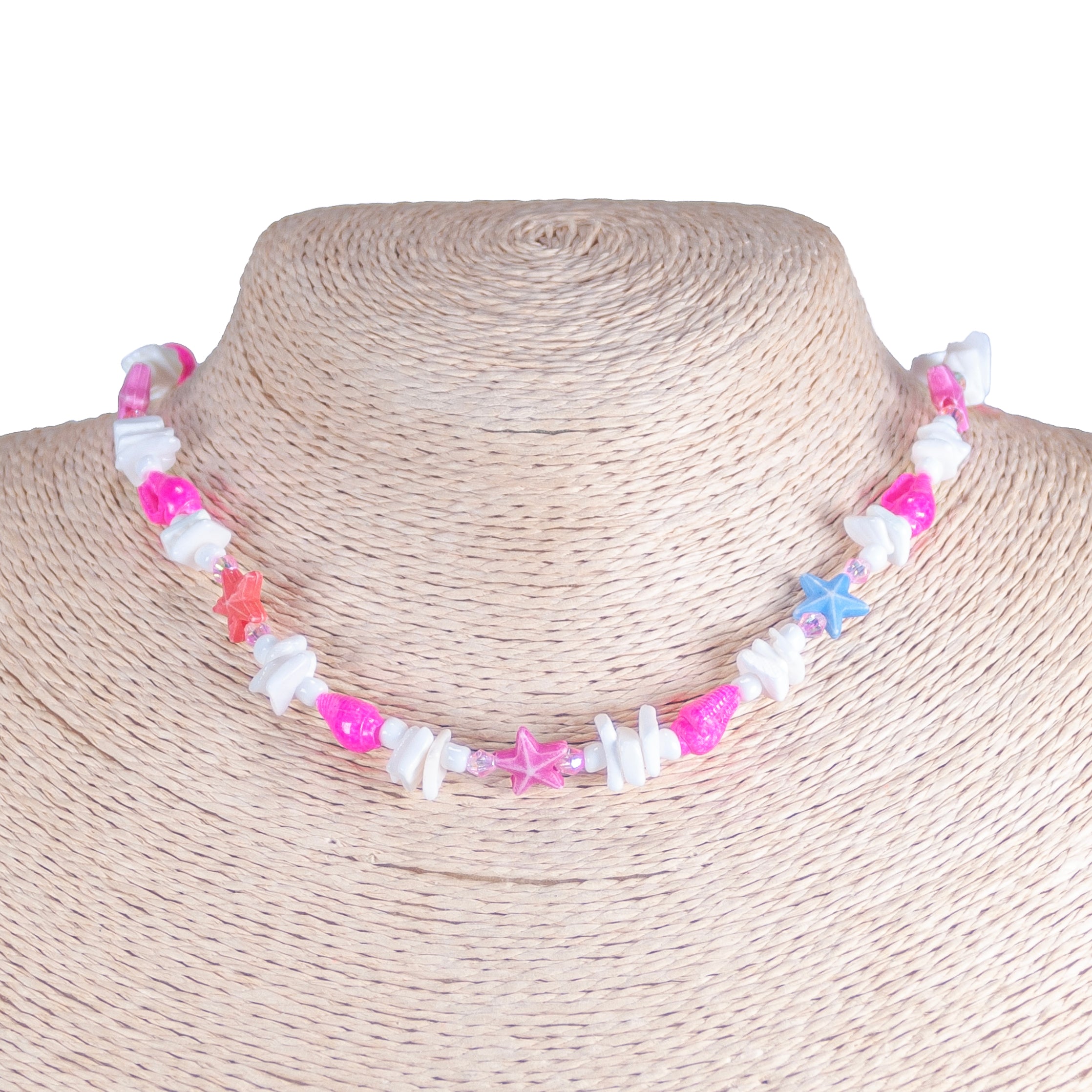 Multicolor Starfish & Puka Shell Necklaces