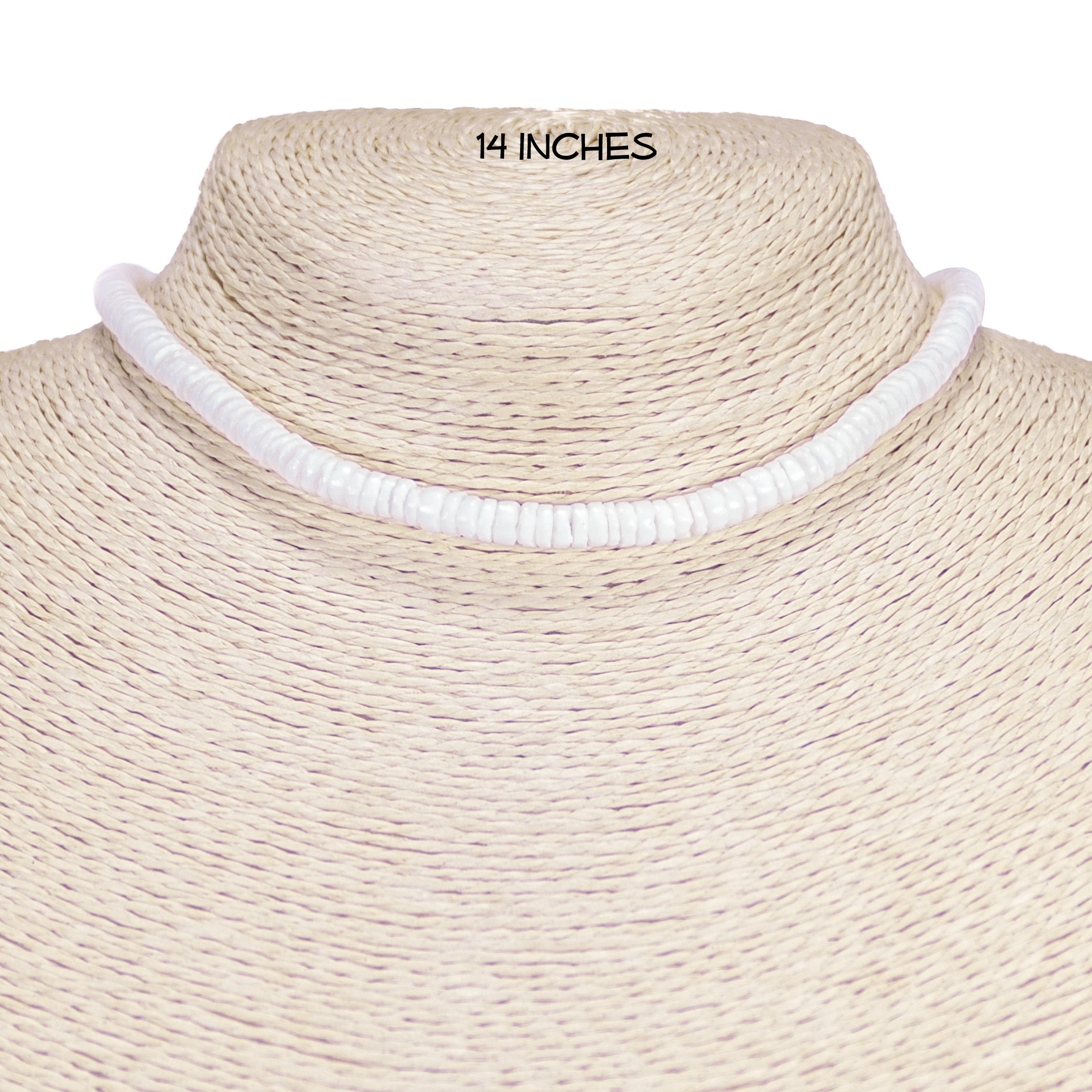 Smooth Puka Shell Beads Necklace