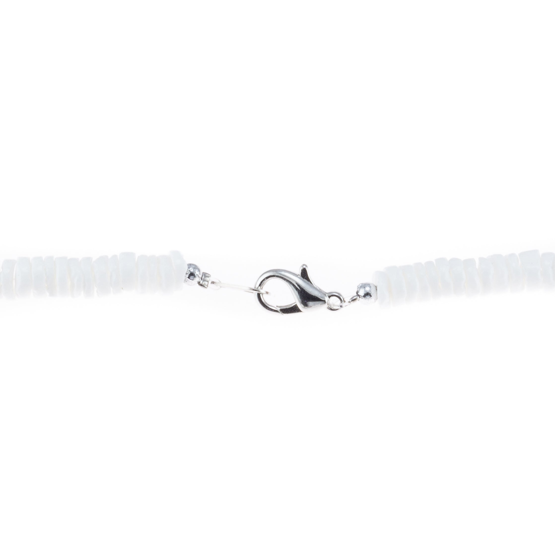 Smooth Puka Shell Beads Necklace