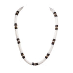 Load image into Gallery viewer, Puka Shell and Brown Coconut Beads Necklace
