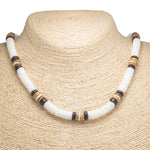 Load image into Gallery viewer, Puka Shell and Tiger Coconut Beads Necklace
