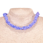 Load image into Gallery viewer, Purple Puka Chip Shell Beads Necklace and Anklet Set

